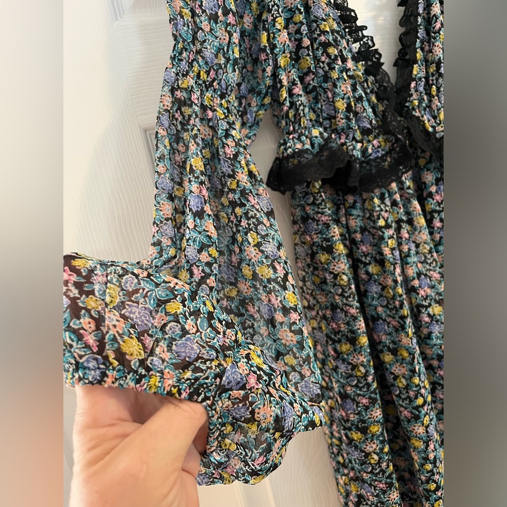 FREE PEOPLE - Pennie Mini Dress Sz XL - Picture 5 of 5